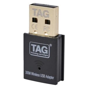 TAG Airlink 300 Mbps USB WiFi Adapter |