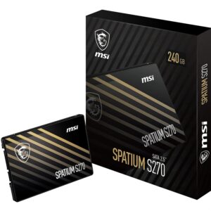 MSI SPATIUM S270 SATA III, 2.5inch, 240GB Internal SSD