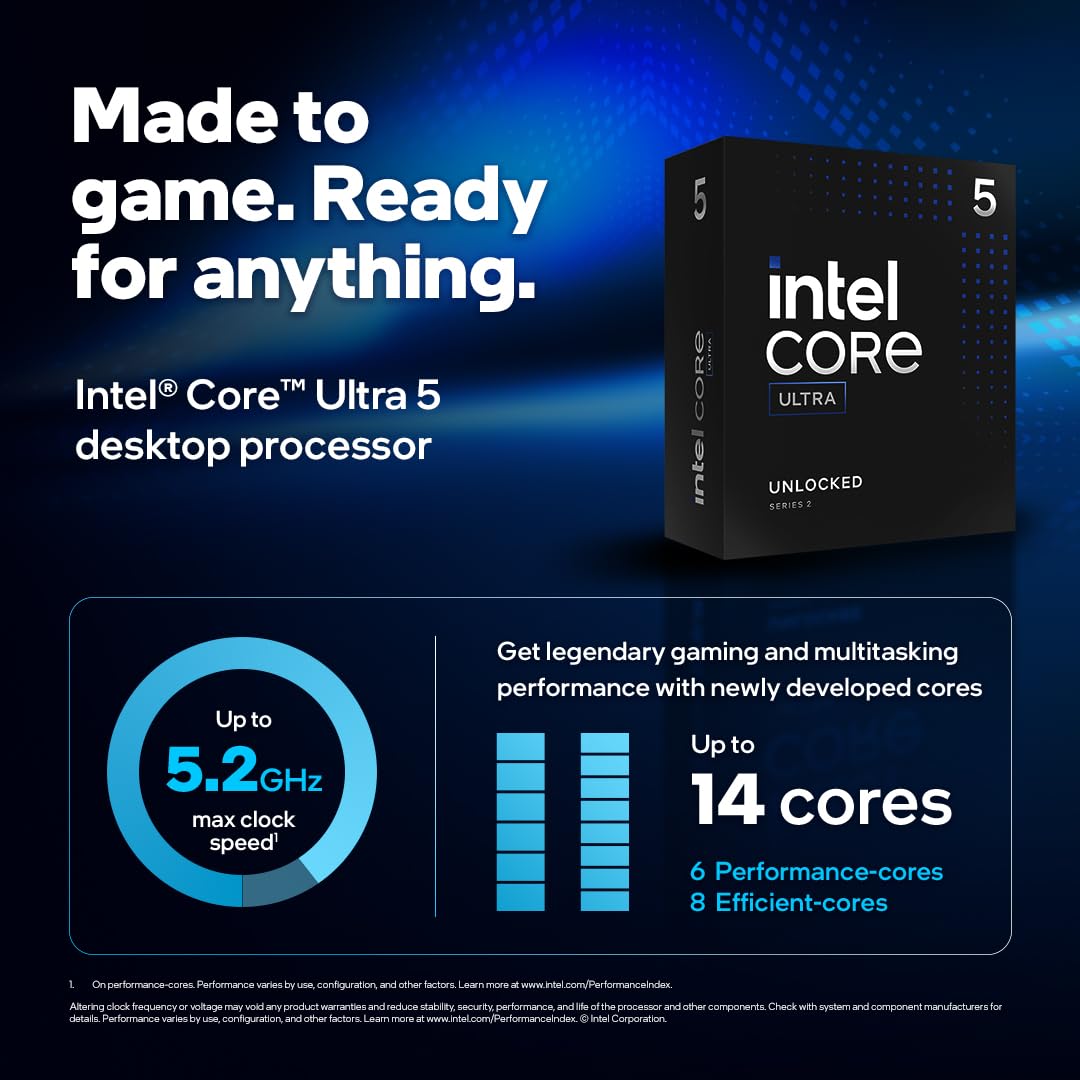 Intel ® Core Ultra 5 Processor 245K - Image 4