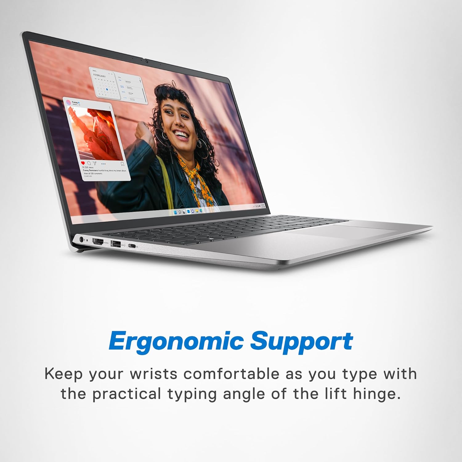 Dell 15 (New Inspiron) Laptop Silver - Image 4