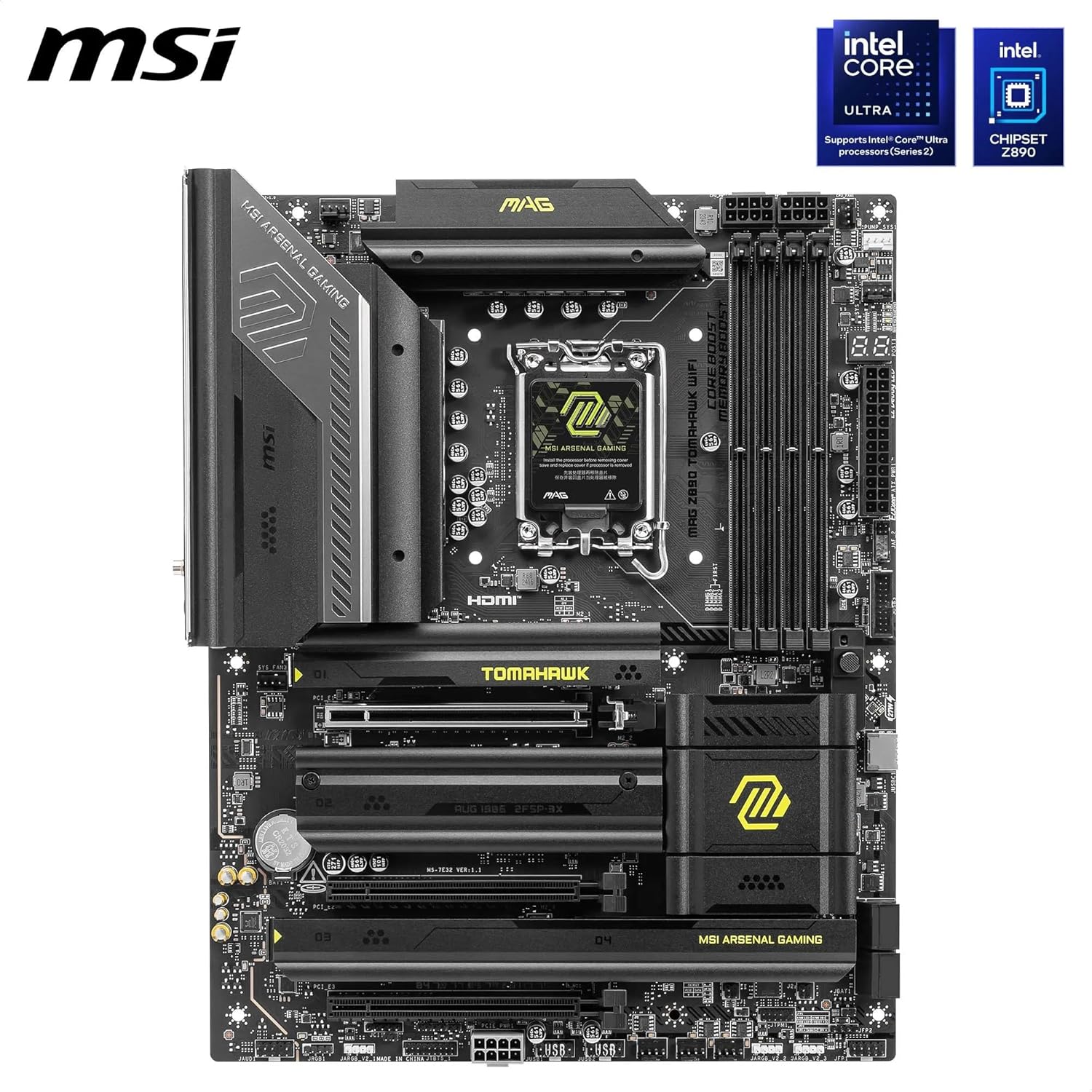 MSI MAG Z890 Tomahawk WiFi Gaming Motherboard - Image 7