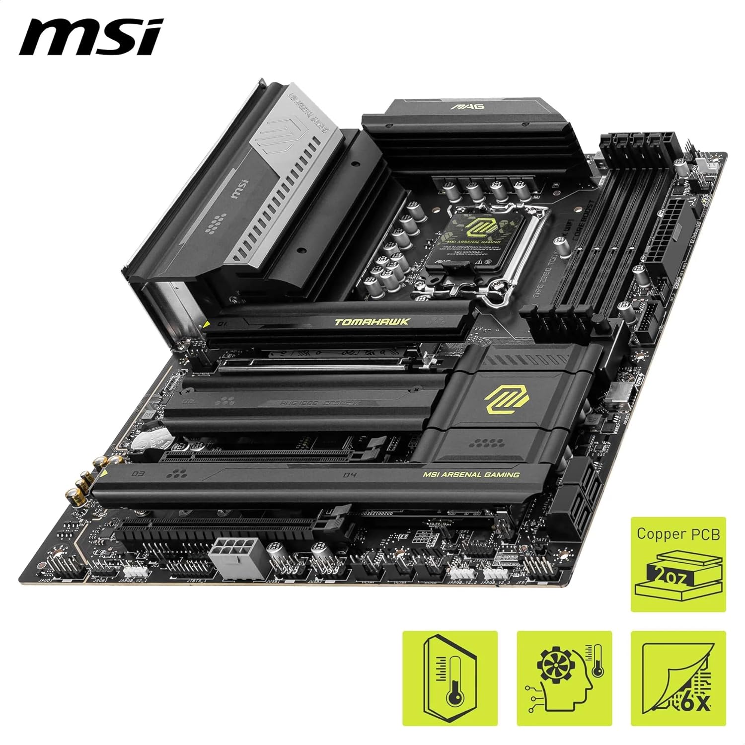 MSI MAG Z890 Tomahawk WiFi Gaming Motherboard - Image 5