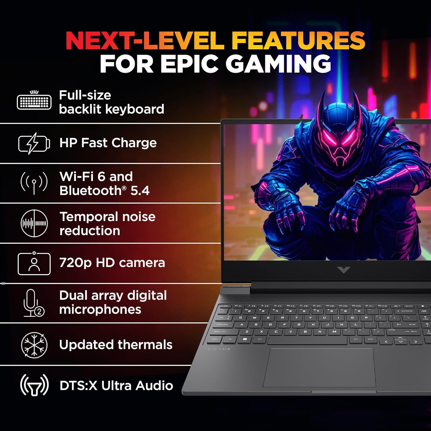 HP Victus, 13th Gen RTX 3050 - Image 4